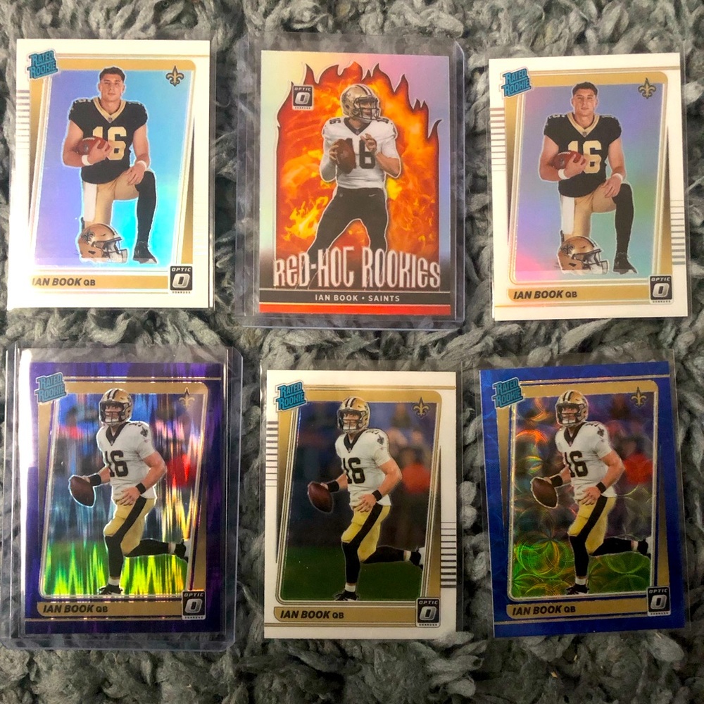 Ian Book Football Cards